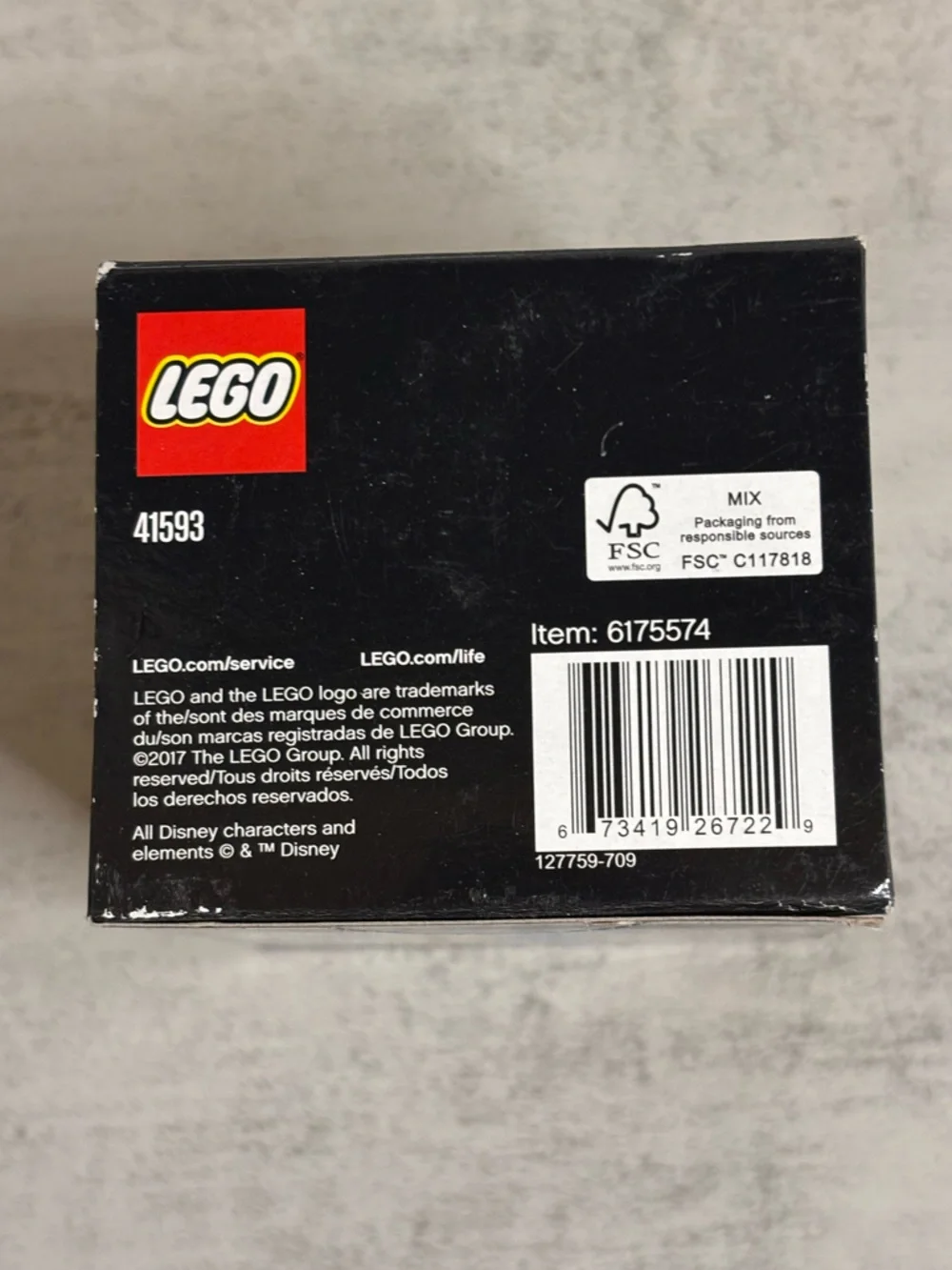 Lego BrickHeadz Disney Captain Jack Sparrow Set (#41593) - Picture 7 of 7